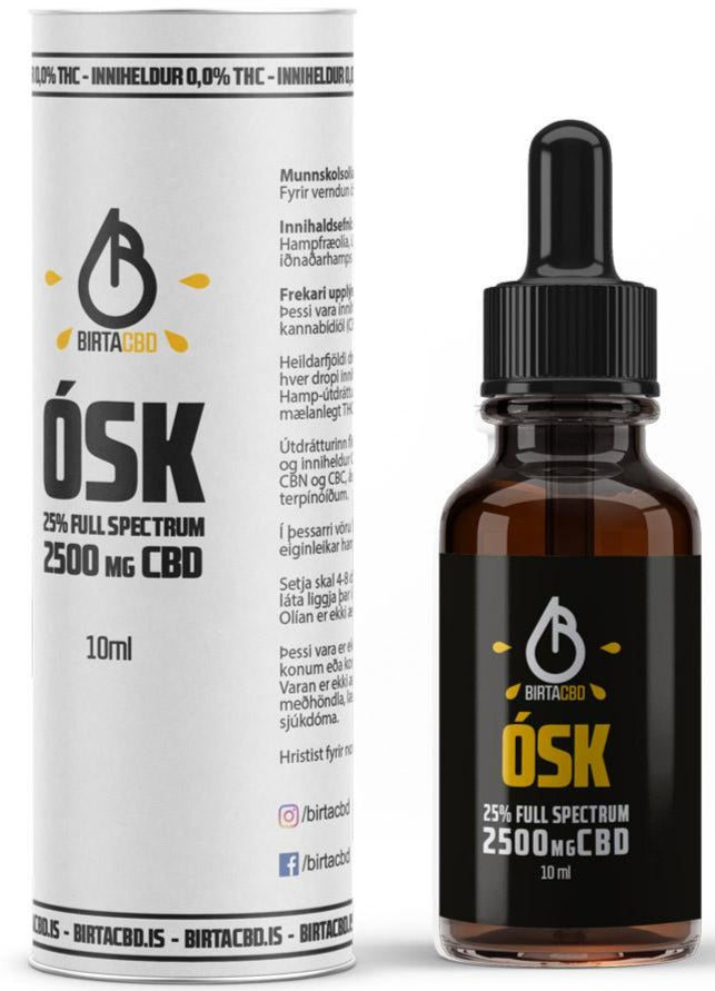 ÓSK - 25% Full Spectrum CBD olía