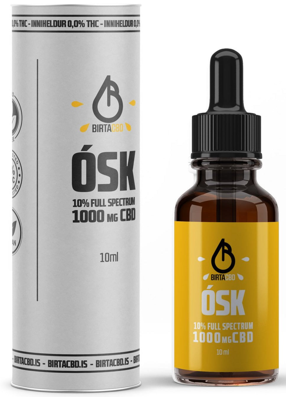 ÓSK - 10% Full Spectrum CBD olía